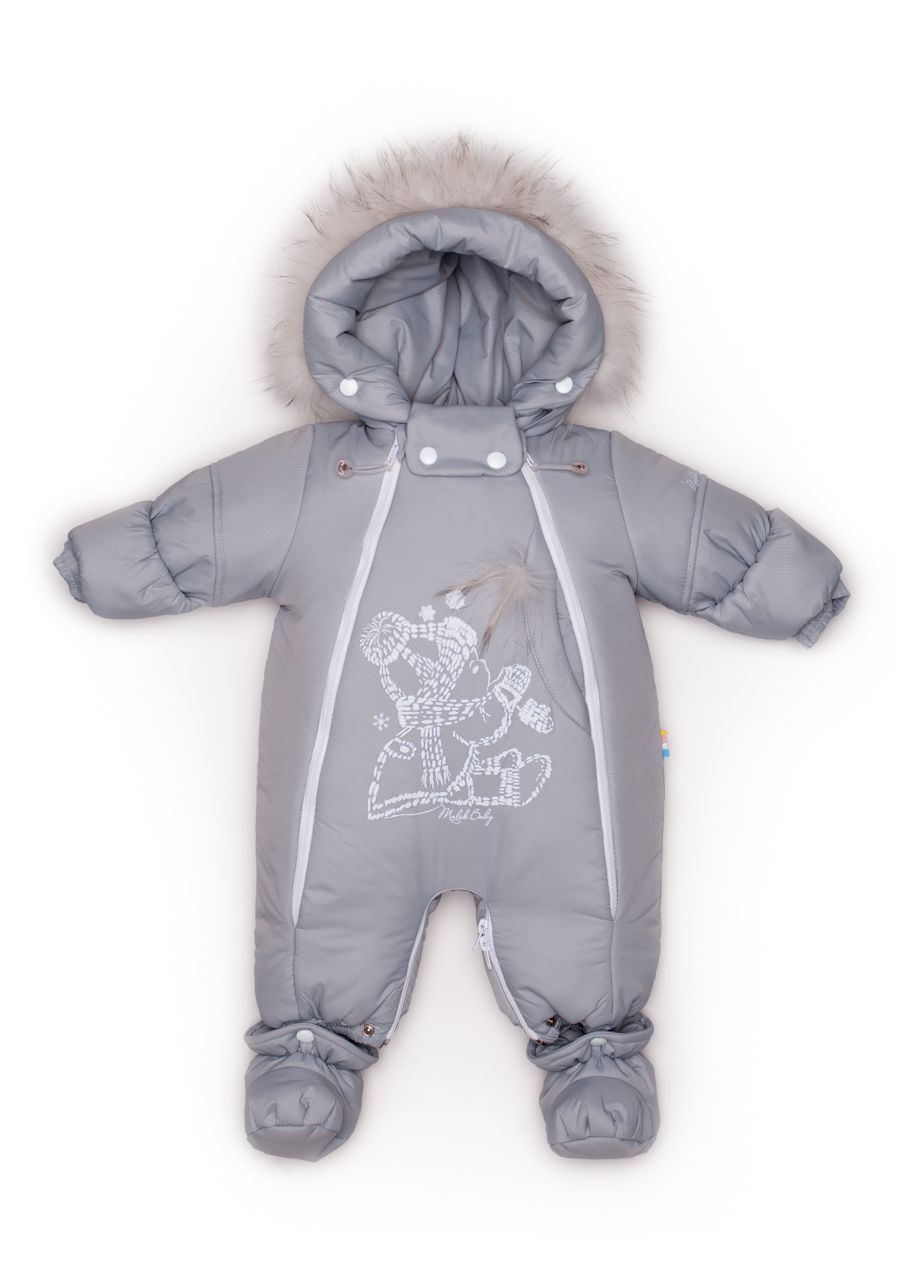 

Комбинезон-конверт Malek-Baby трансформер Серый 163шм/2 р.74, 163шм/2
