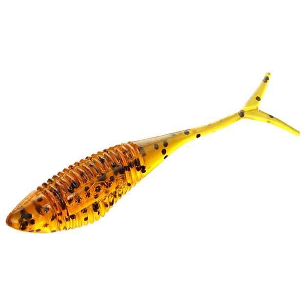 

Силиконовая приманка Mikado Fish Fry 80 мм, 350, 5 шт., Оранжевый;черный, Fish Fry