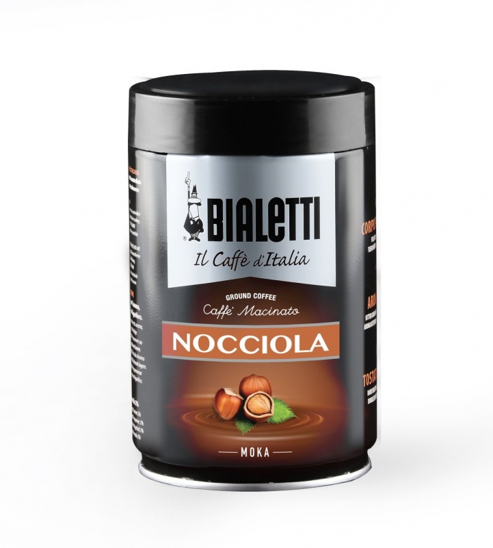 

Кофе молотый Bialetti мока Nocciola Hazelnut 250 г ж/б