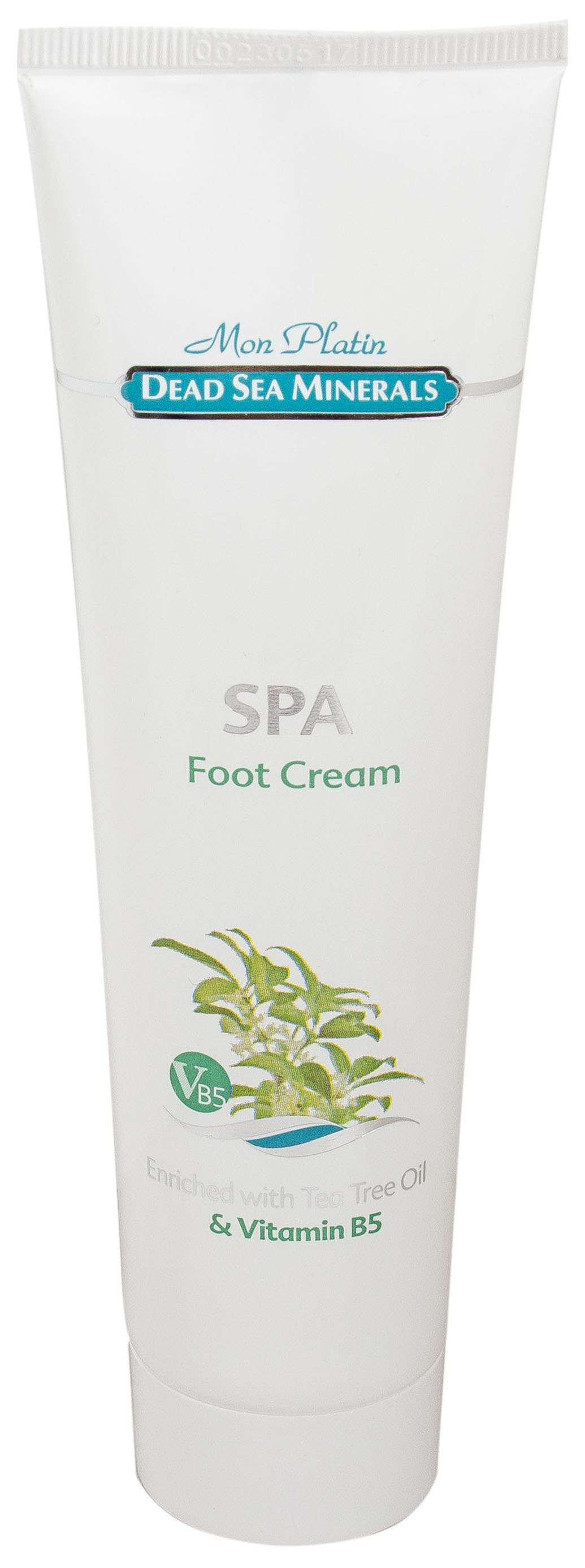 фото Крем для ног mon platin foot cream with tea tree oil and vitamin b5 100 мл