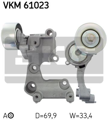 

Натяжной ролик SKF VKM 61023