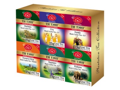 Чай весовой черный Ти Тэнг Plantation Tea Collection 6 шт*25 г