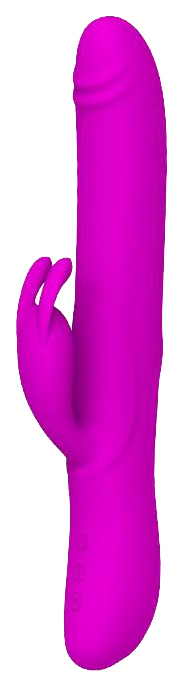 фото Вибромассажер byron с движущимися вверх-вниз шариками 25 см baile