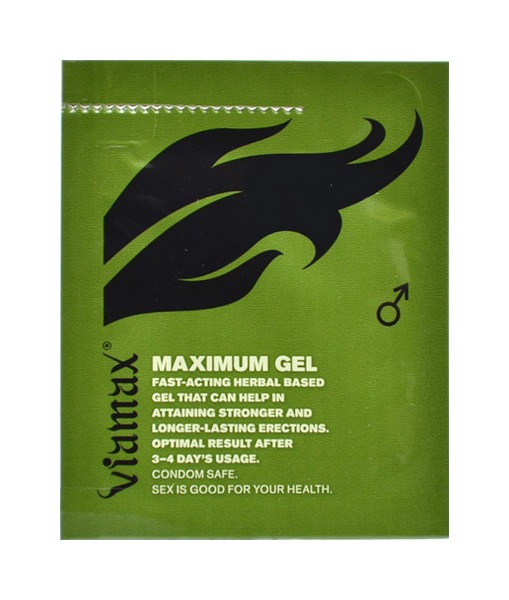 фото Возбуждающий гель viamax maximum gel для мужчин 2 мл