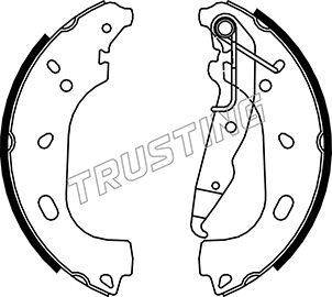 

Комплект тормозных колодок TRUSTING 073.177