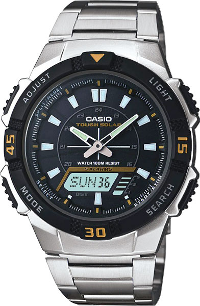 фото Наручные часы кварцевые мужские casio collection aq-s800wd-1e