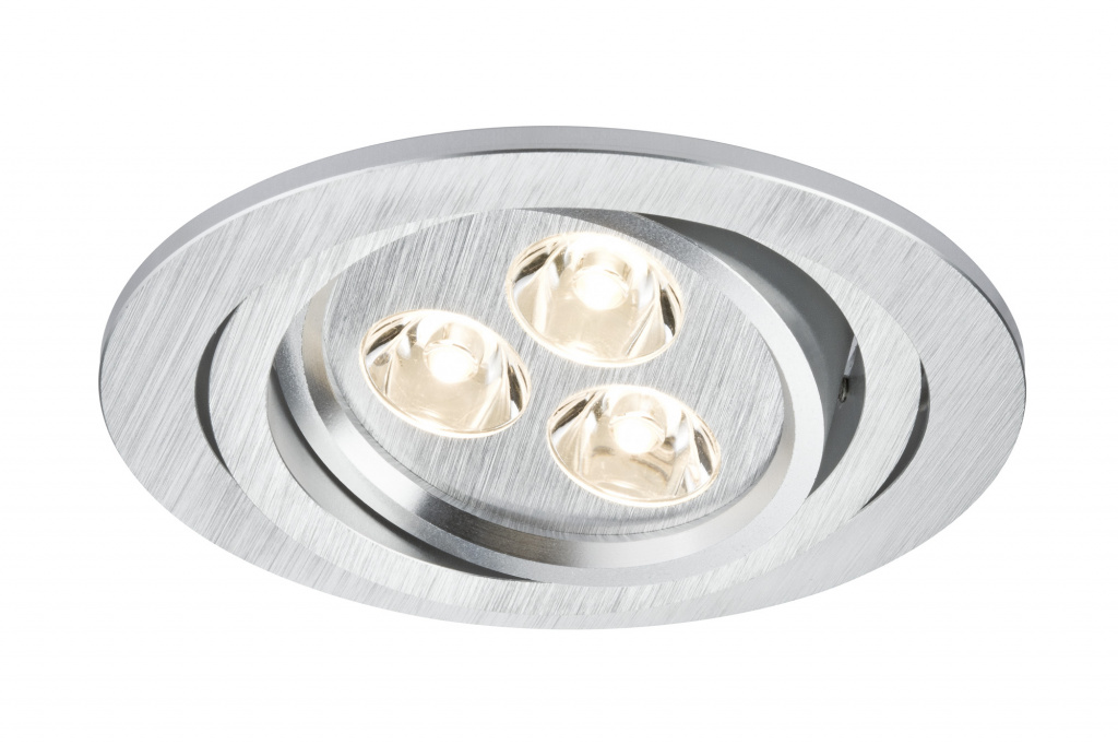 

Premium EBL Aria rund schw LED 1x3W Alu 92529