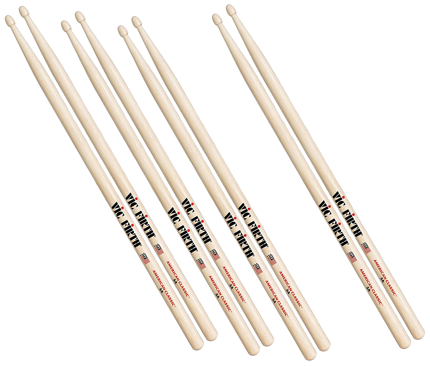 

Барабанные палочки Vic Firth 5A 3+1, 5A 3+1