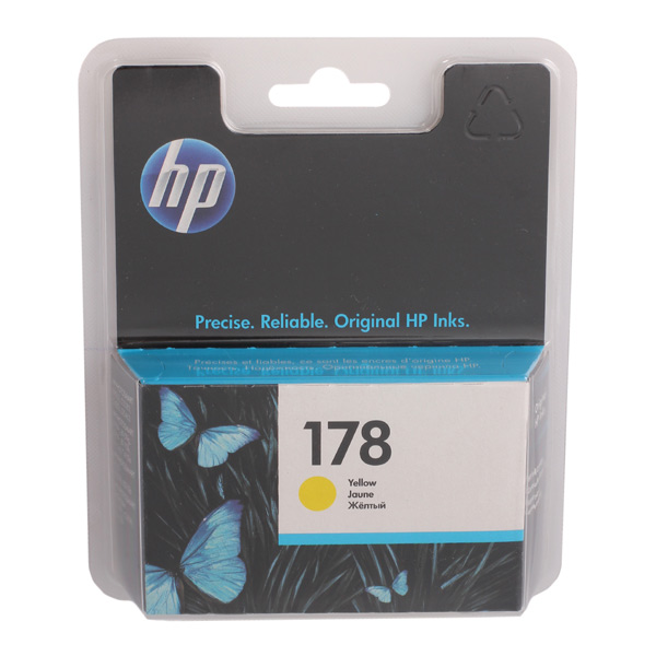 

Картридж для струйного принтера HP CB320HE 301 (№178), Желтый, CB320HE 301 (№178)