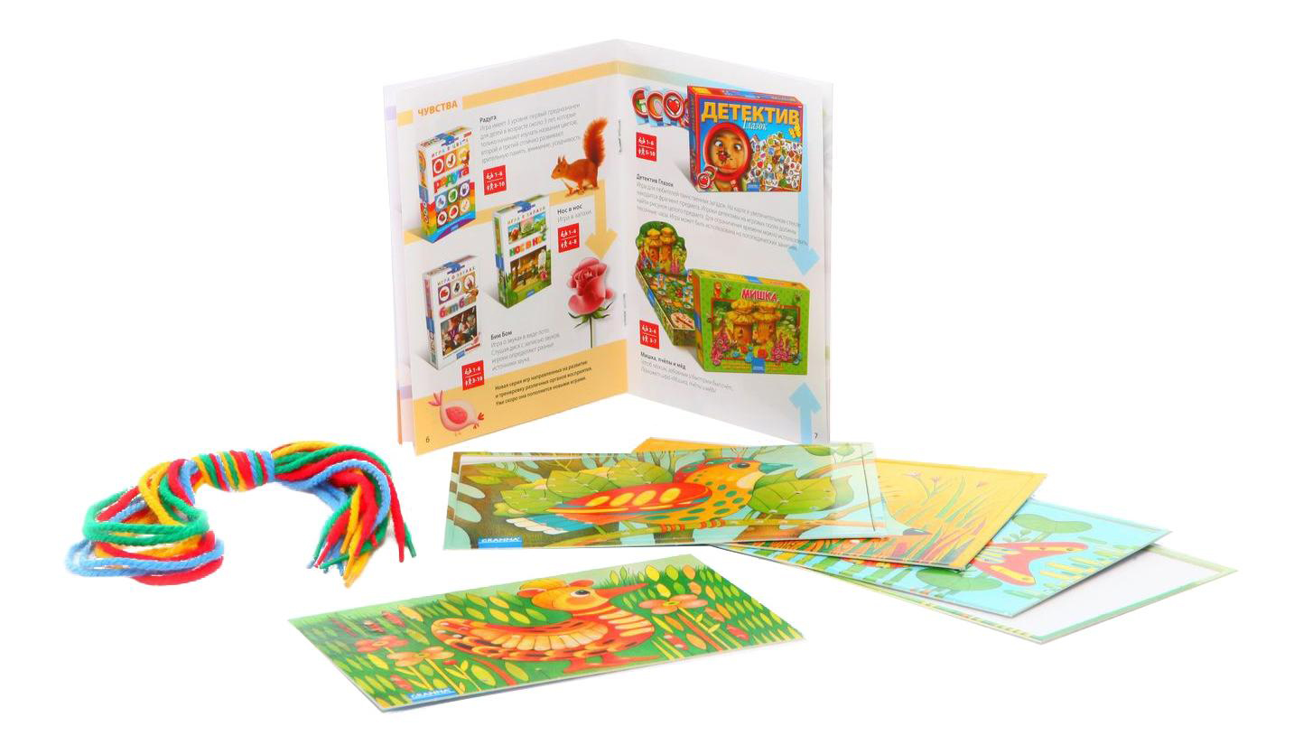 

Настольная игра Bondibon шнуровка , из серии клуб дошкольника