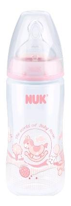 Бутылочка NUK First Choice Plus разноцветный 300 мл в ассортименте
