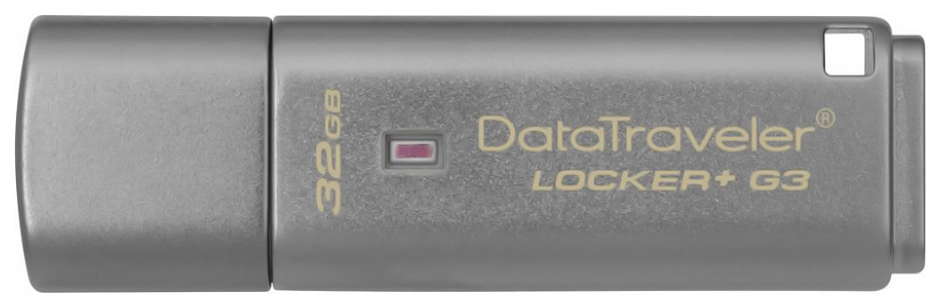 

Флешка Kingston DataTraveler Locker+ G3 32ГБ Silver (DTLPG3/32GB), DataTraveler Locker+ G3