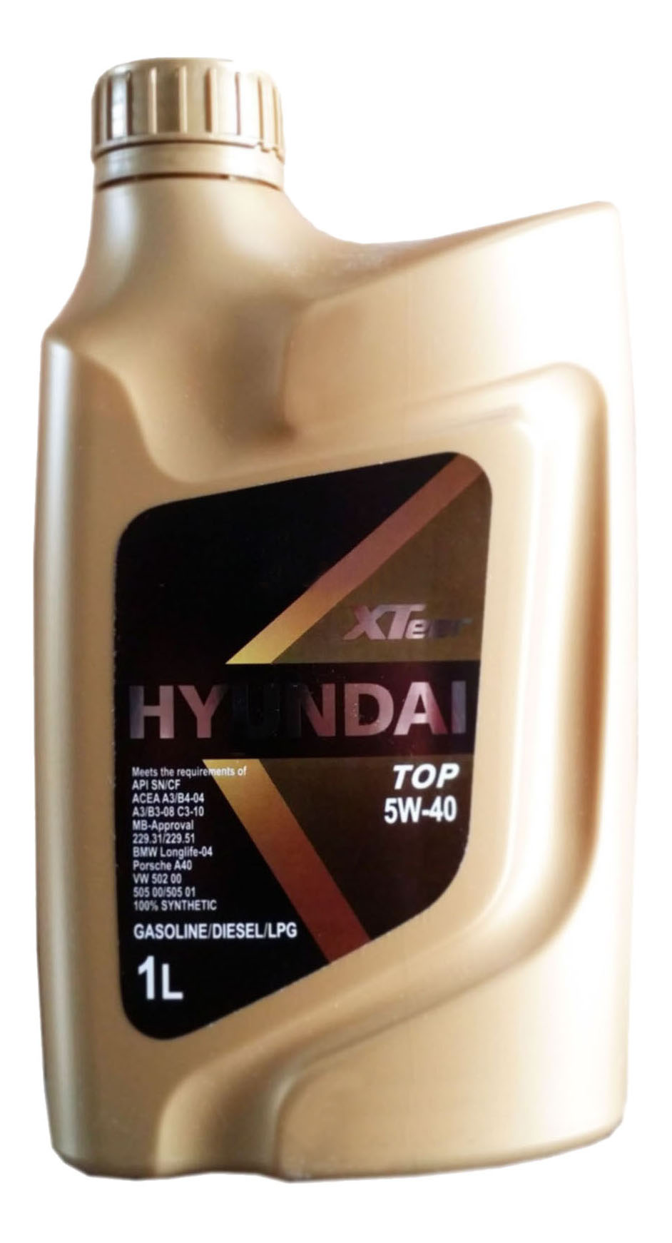 Моторное масло Hyundai Xteer синтетическое TOP 5w40 1л