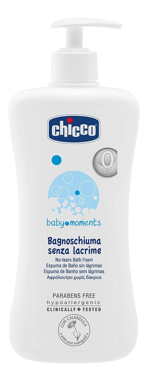 Пена для ванны детская Chicco Baby Moments 500 мл