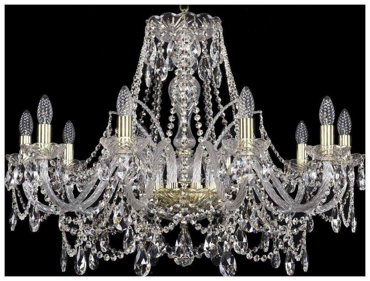 фото Люстра подвесная bohemia ivele crystal 1411/10/300/g
