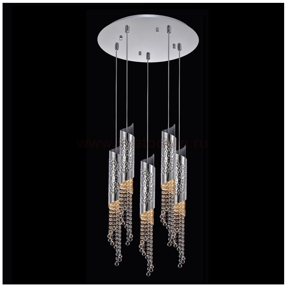 

Люстра подвесная Crystal Lux Credo D450-5 Chrome, credo D450-5 Chrome