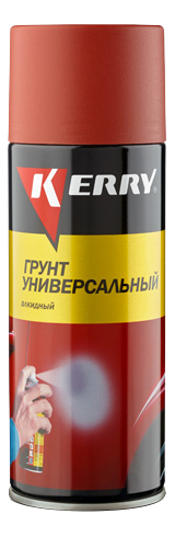 фото Грунтовка kerry kr925-2 коричневая 520 мл