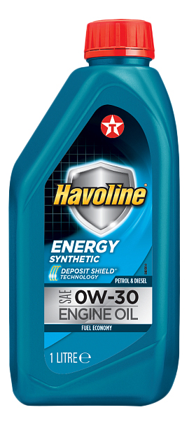 Моторное масло Texaco Havoline Energy 0W30 1л