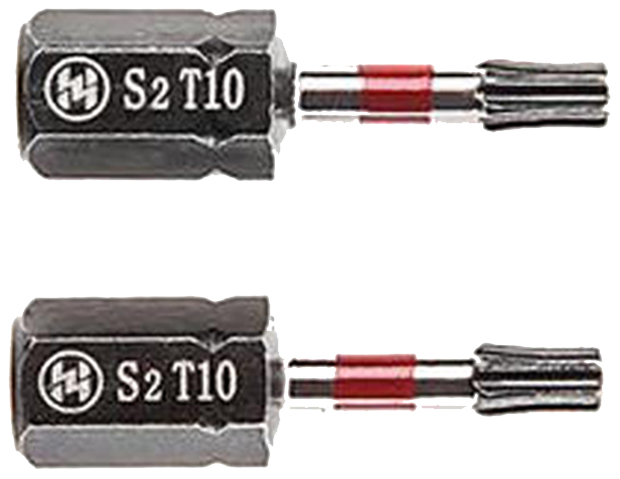 Набор бит Hammer Flex 203-179 TORX-10 25мм, 2шт, 362955