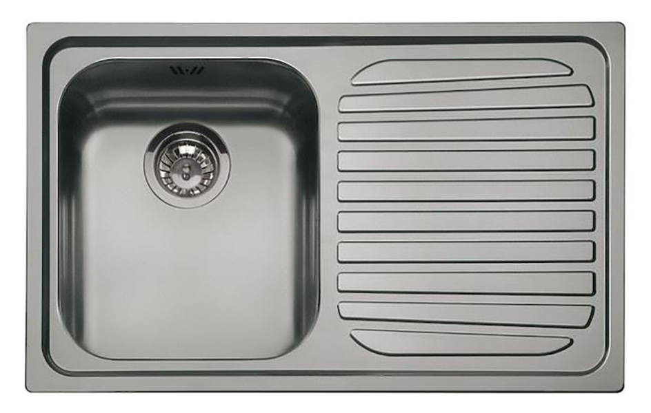 фото Мойка для кухни гранитная smeg sp791dn состаренное серебро