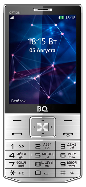 

Мобильный телефон BQ 3201 Option Silver, BQ-3201 Option