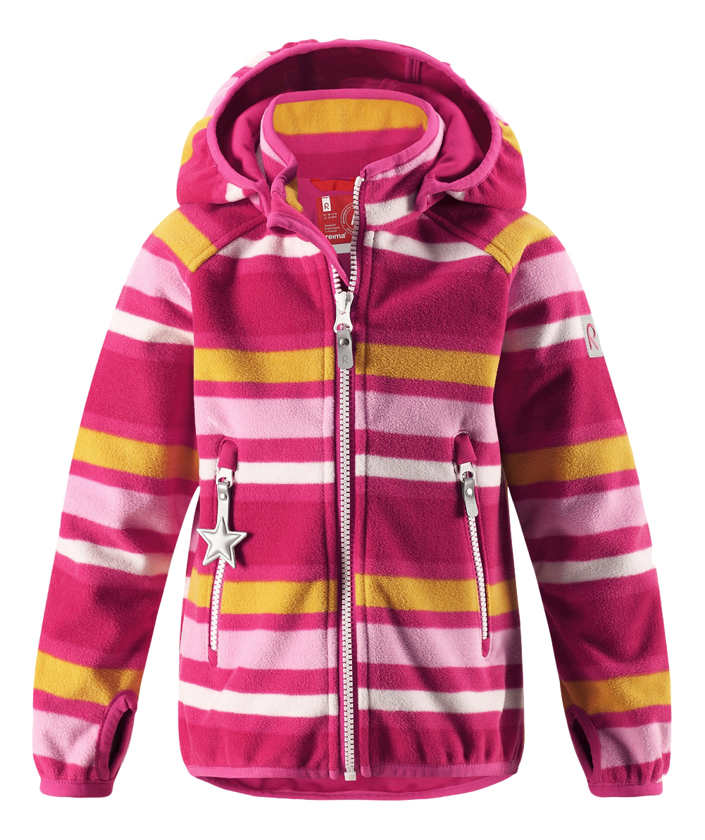 

Куртка Reima Windfleece jacket Vuoksi розовая р.104, 5215184621