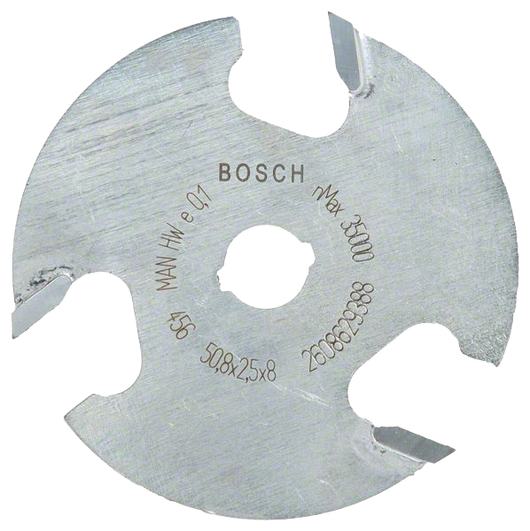 Фреза дисковая Bosch 7,94x50,8 2608629388 пазовая дисковая фреза по алюминию arden