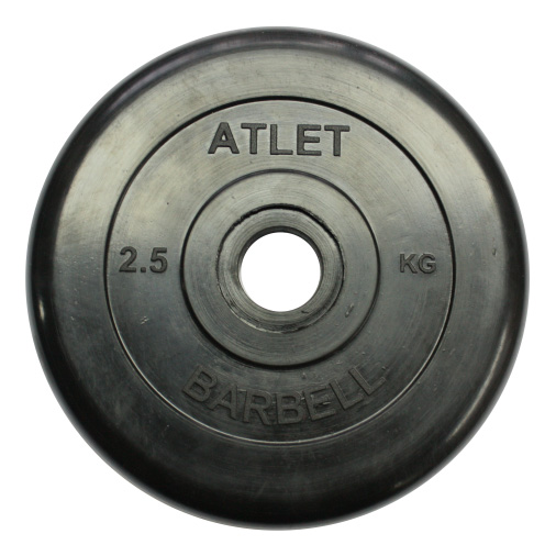 фото Диск для штанги mb barbell atlet 2,5 кг, 26 мм