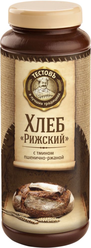 

Смесь для выпечки Тестов хлеб рижский с тмином пшенично-ржаной 400 г