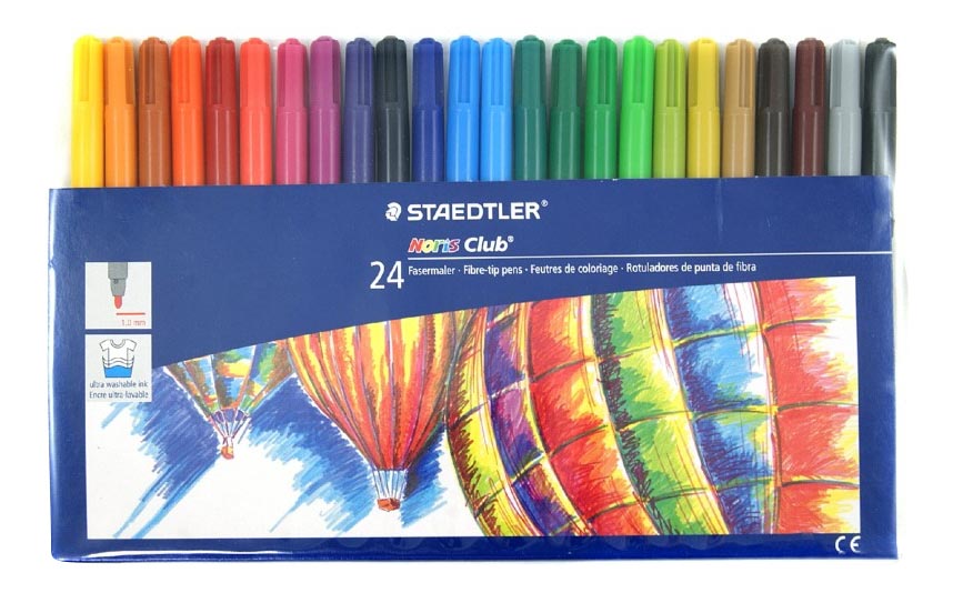 Набор фломастеров Staedtler NorisClub 24 цвета