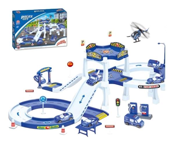 

Игровой набор Полицейская Парковка Police City Gratwest Г81596, Police City