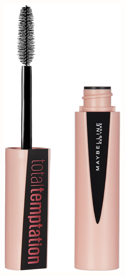 

Тушь для ресниц Maybelline Total Temptation Blackest Black 8,6 мл, Total Temptation
