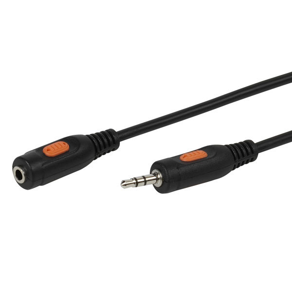 

Кабель Vivanco 45412 (3,5mm Jck штекер- 3,5mm Jck гнездо, 3 m), Audio extension lead 3m