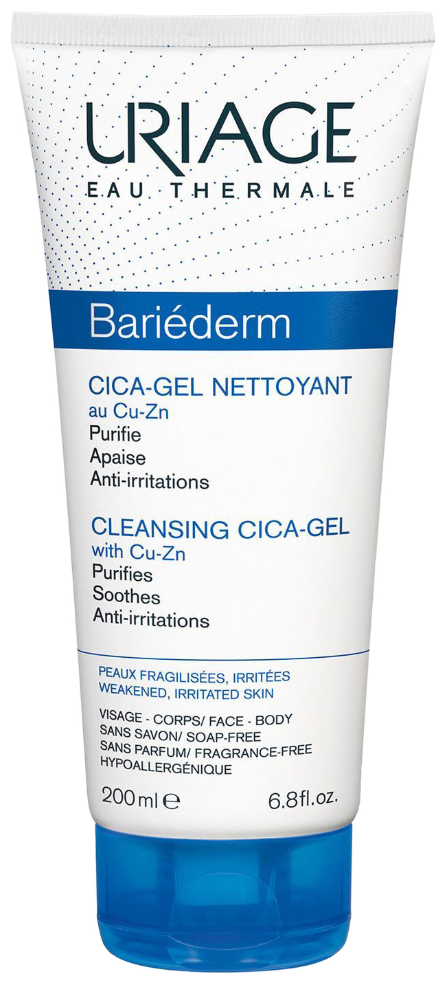 Гель для душа Uriage Bariederm Cica-Gel 200 мл