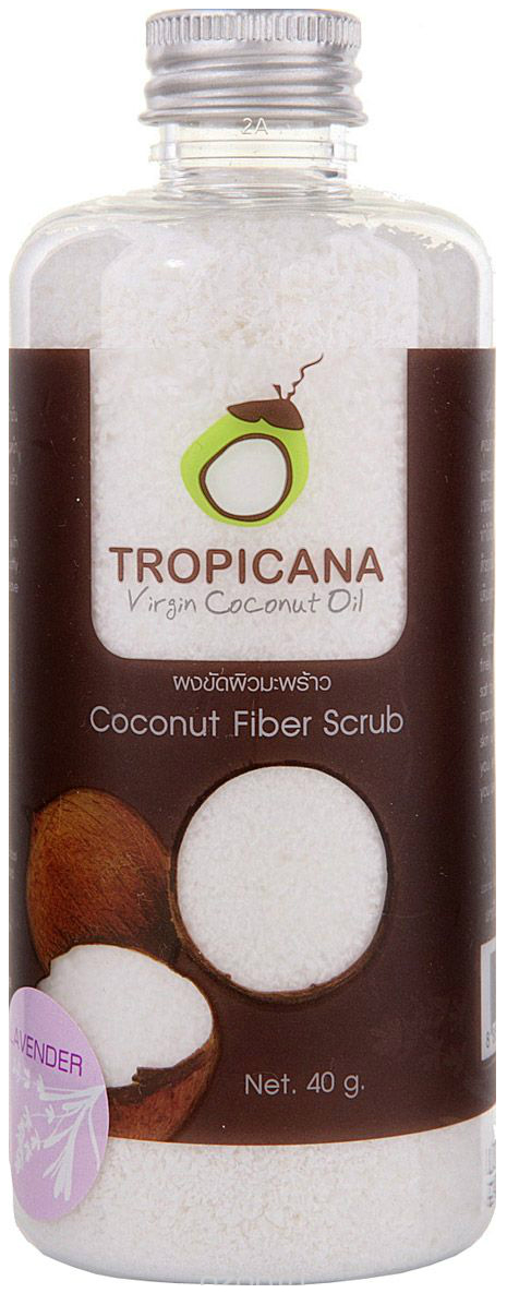 

Мягкий скраб из кокосовой стружки и Лавандой Tropicana
