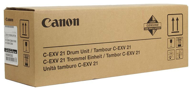 

Фотобарабан Canon C-EXV21Bk для IRC2880/3380, Чёрный, 26000 страниц, C-EXV21Bk