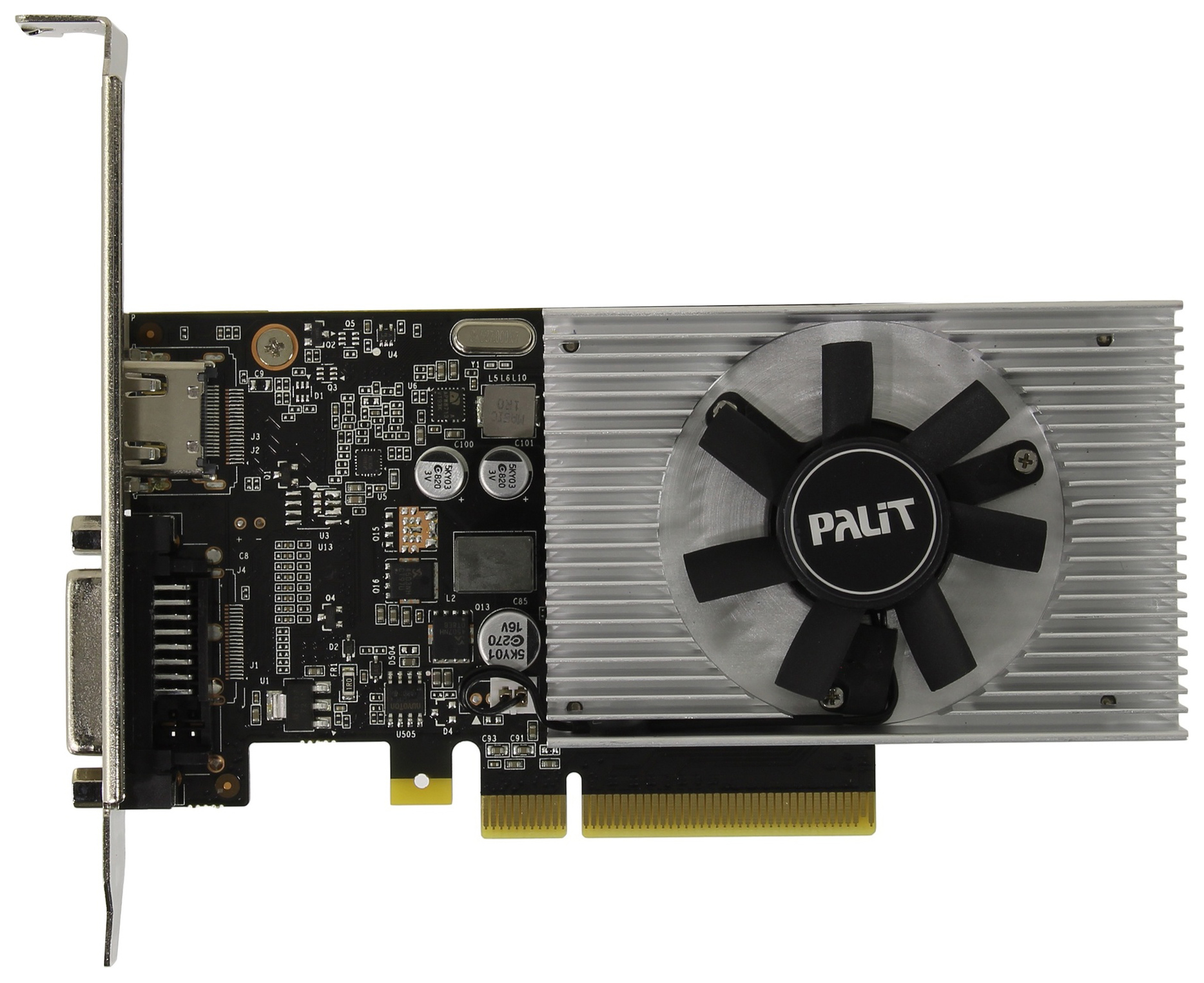 фото Видеокарта palit nvidia geforce gt 1030 (pa-gt1030 2g d4)