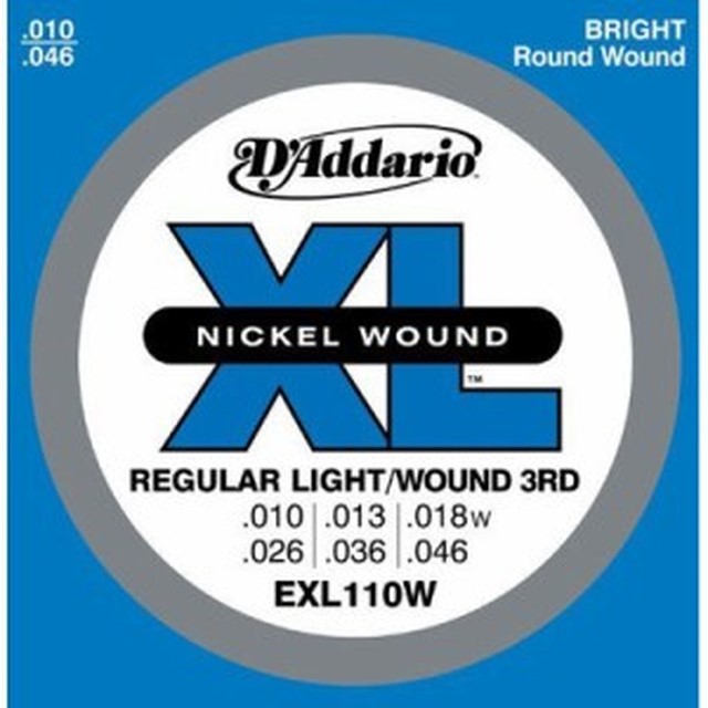 

Струны для электрогитары D ADDARIO EXL110 W