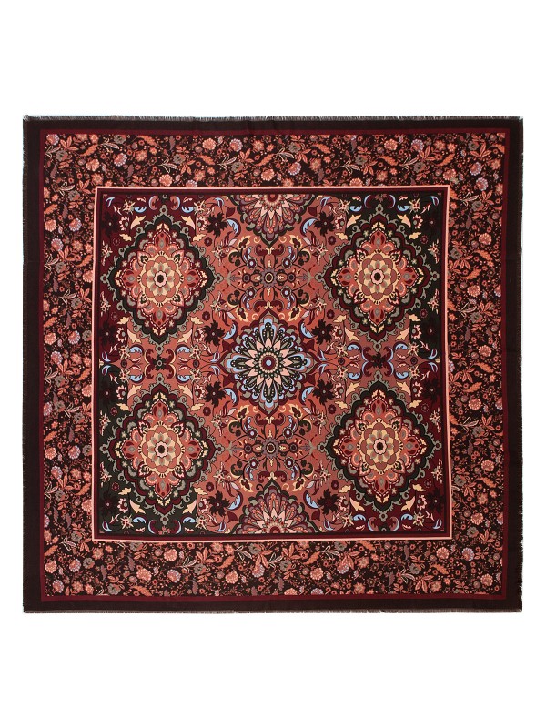 

Платок женский Labbra LSZ33-599 коричневый, 110х110 см, LSZ33-599