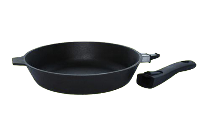 Сковорода универсальная Камская посуда 26 см черный с6060