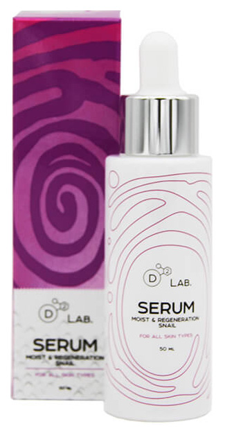 

Сыворотка D2 Lab Serum Moist & Regeneration Snail