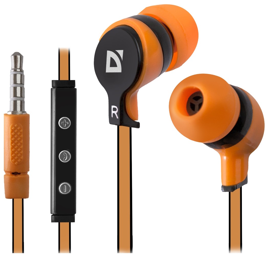 

Наушники Defender Pulse 450 Black/Orange, Pulse 450