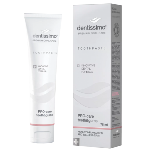 Зубная паста Dentissimo PRO-CARE TEETH&GUM TOOTHPASTE 75 мл