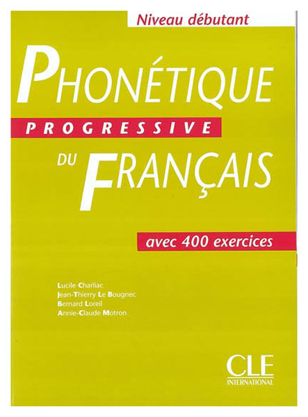 фото Книга cle international "phonetique progressive du francais debutant"