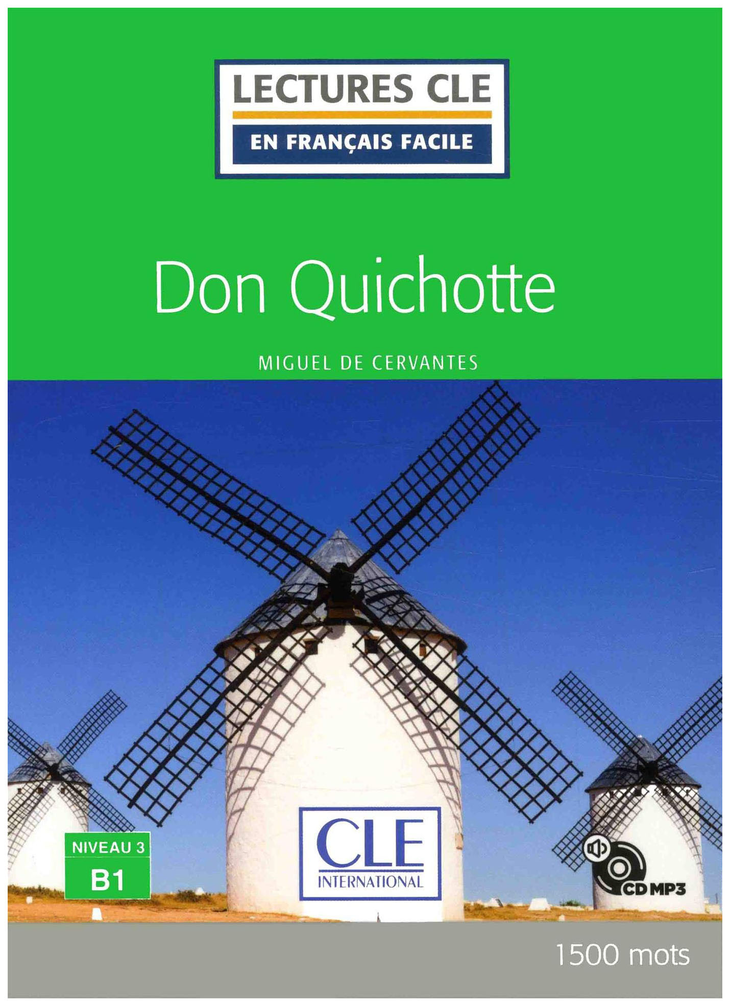 

Книга CLE International "Don Quichotte (+ Audio CD)"