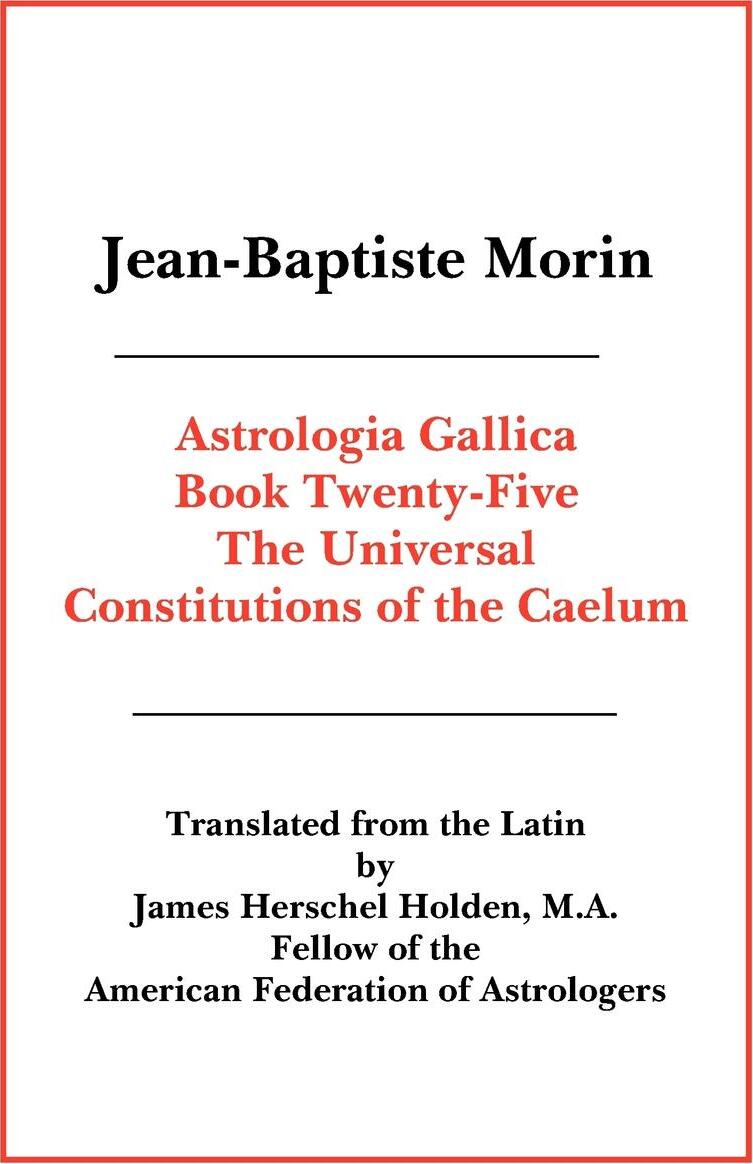

Astrologia Gallica Book 25