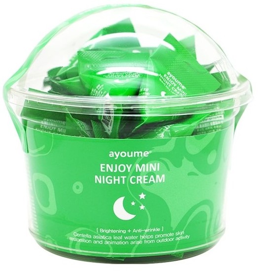 Крем для лица ночной AYOUME ENJOY MINI NIGHT CREAM 3гр*30