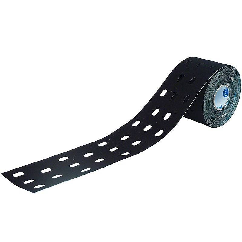 Кинезио тейп CureTape Punch, хлопок 160745-blk