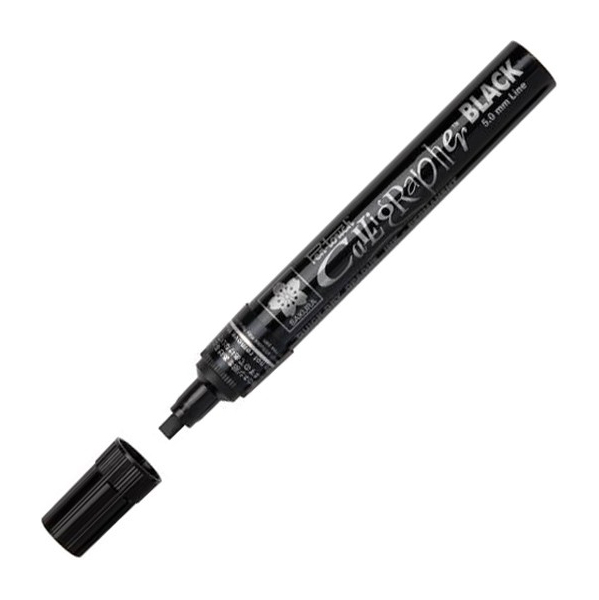 

Маркер Sakura Pen-Touch Calligrapher 5 мм 49 черный