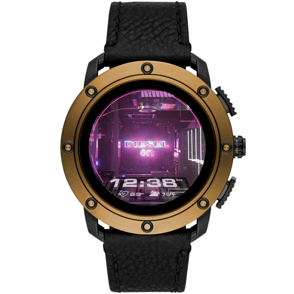 фото Смарт-часы diesel axial dzt2016 gold/black